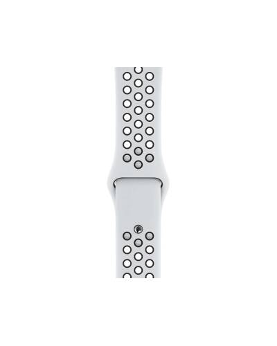 Apple Watch S4 Nike+ 44mm Srebrny z paskiem Nike w kolorze platyny/czarnym - zdjęcie 3