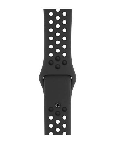 Apple Watch S4 Nike+ 40mm Gwiezdna Szarość z paskiem Nike w kolorze antracytu/czarnym - zdjęcie 3