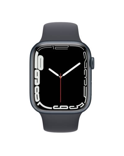 Apple Watch S7 45mm GPS w kolorze północy - pasek sportowy w kolorze północy - zdjęcie 2