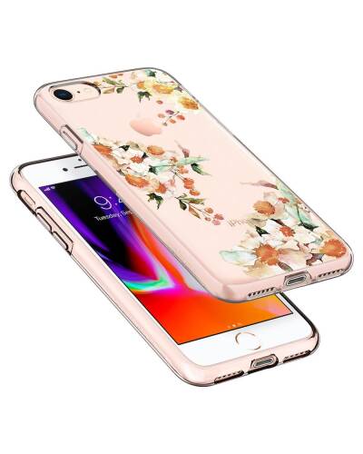 Etui do iPhone 7/8/SE 2020 Spigen Aquarella Primirose - zdjęcie 2