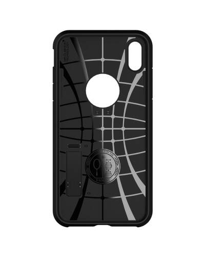 Etui do iPhone X/Xs Spigen Tough Armor - czarne - zdjęcie 3