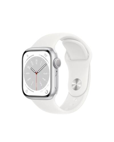 Apple Watch Series 8 45mm aluminium srebrny - zdjęcie 1