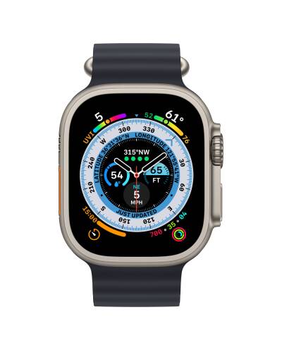 Apple Watch Ultra 49mm + Cellular tytan z paskiem Ocean w kolorze północ  - zdjęcie 2