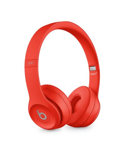 Słuchawki Beats Solo 3 Wireless On-Ear - cytrusowa czerwień - zdjęcie 4