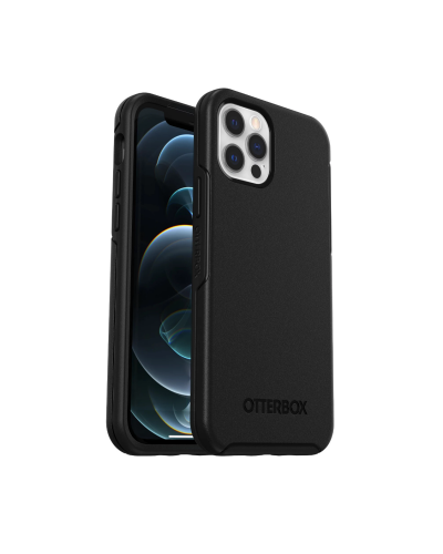 Etui do iPhone 12 Pro Max OtterBox Symmetry Plus - Czarne - zdjęcie 1