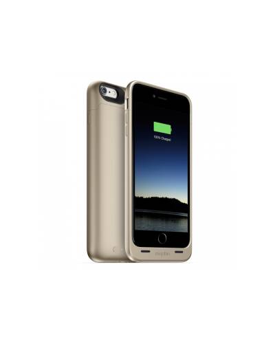 Etui z baterią 3300mAh do iPhone 6/6S Mophie Juice Pack Plus - złote - zdjęcie 1