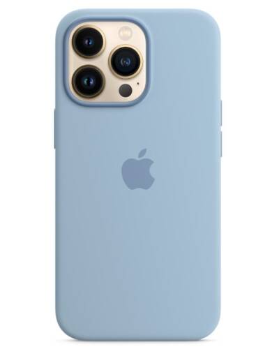 Etui do iPhone 13 Pro Apple Silicone Case z MagSafe - nibieska mgła - zdjęcie 5
