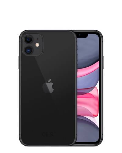 Apple iPhone 11 64GB Czarny - zdjęcie 1