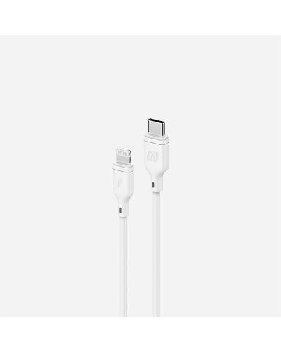 Kabel do iPhone/iPad USB-C/Lightning Momax Zero 1.2m - biały - zdjęcie 4