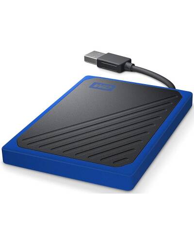 Dysk zewnętrzny - WD My Passport Go SSD 500GB USB Niebieski - zdjęcie 3