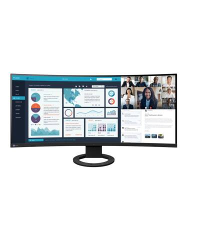 Monitor 37,5 EIZO FlexScan EV3895 3840 x 1600 4K/UW - czarny - zdjęcie 1