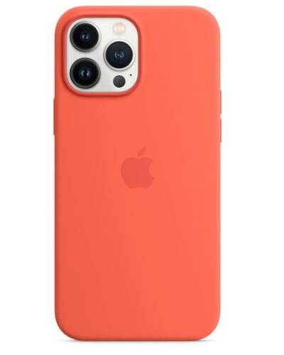 Etui do iPhone 13 Pro Max Apple Silicone Case z MagSafe - nektarynka - zdjęcie 1