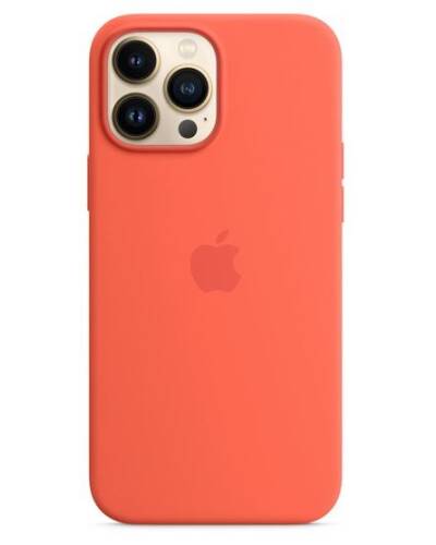 Etui do iPhone 13 Pro Max Apple Silicone Case z MagSafe - nektarynka - zdjęcie 2
