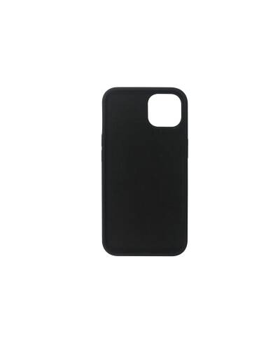 Etui do iPhone 13 mini eSTUFF MADRID Silk-touch Silicone Case - czarne - zdjęcie 2