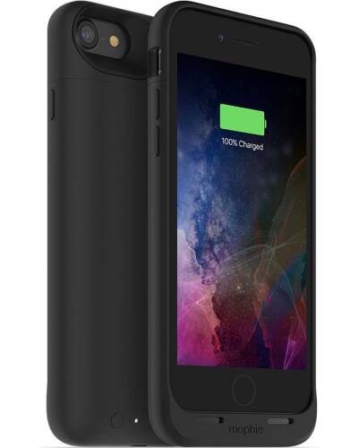 Etui z baterią 2525mAh do iPhone 7/8/SE 2020 Mophie Juice Pack Air - czarne - zdjęcie 1