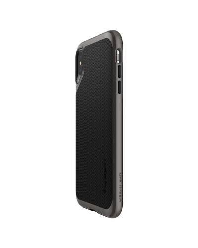 Etui do iPhone Xs max Spigen Neo Hybrid Gunmetal - czarne  - zdjęcie 3