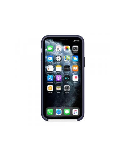 Etui do iPhone 11 Pro Apple Silicone Case - Nocny błękit - zdjęcie 3