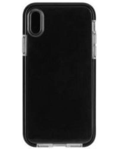 Etui do iPhone X XQISIT Mitico Bumper - czarne - zdjęcie 1