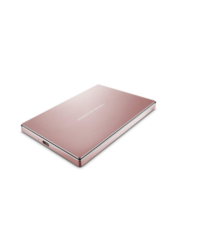 Dysk LaCie Porsche Design 2TB Gold Rose - zdjęcie 1