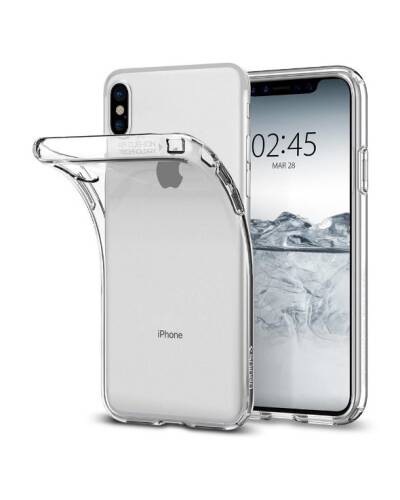 Etui iPhone X SPIGEN SGP Liquid Crystal - przeźroczyste - zdjęcie 3