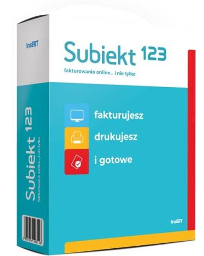 Oprogramowanie InsERT - Subiekt 123 box - zdjęcie 1