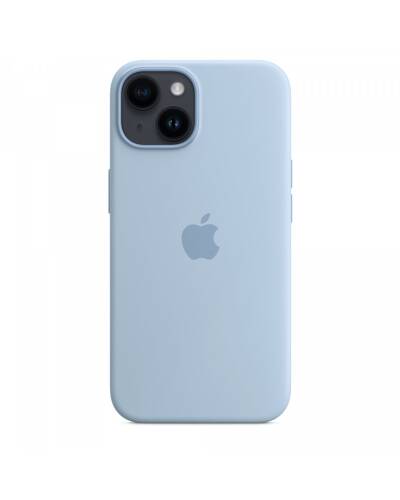 Apple Etui do iPhone 14 Silicone MagSafe - czysty błękit - zdjęcie 4