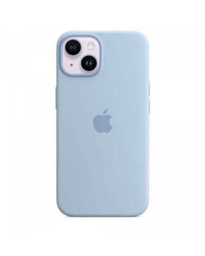 Apple Etui do iPhone 14 Silicone MagSafe - czysty błękit - zdjęcie 3