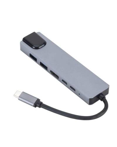 Przejściówka eSTUFF ES623012 Multifunction USB-C  - zdjęcie 1