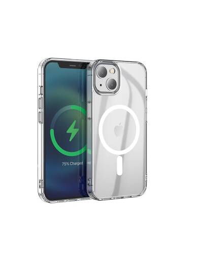 Etui do iPhone 13 eSTUFF Magnetic - Przeźroczyste   - zdjęcie 2