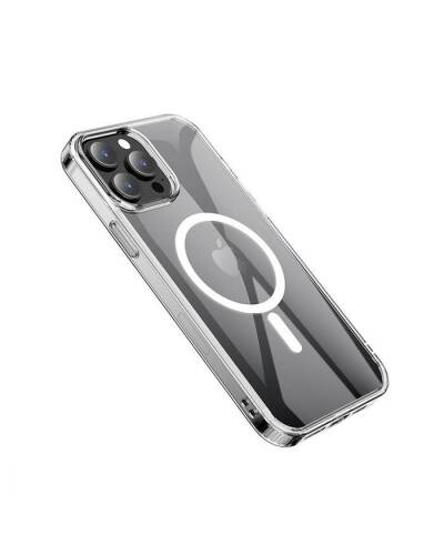 Etui do iPhone 13 Pro eSTUFF Magnetic - Przeźroczyste   - zdjęcie 2