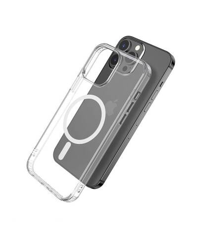 Etui do iPhone 13 Pro Max eSTUFF Magnetic - Przeźroczyste   - zdjęcie 1