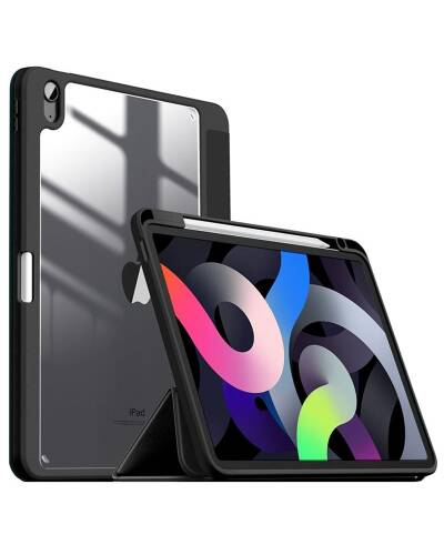 Etui do iPad Air 10,9 Infiland Crystal Case  - czarne - zdjęcie 1