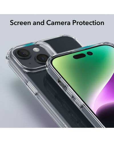 Etui do iPhone 15 ESR Ice Shield - przezroczyste - zdjęcie 5