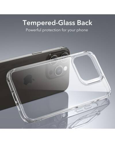 Etui do iPhone 15 Pro ESR Ice Shield - przezroczyste - zdjęcie 2