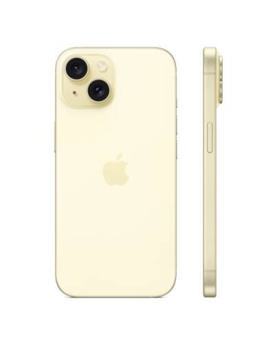 Apple iPhone 15 256GB - żółty - zdjęcie 2