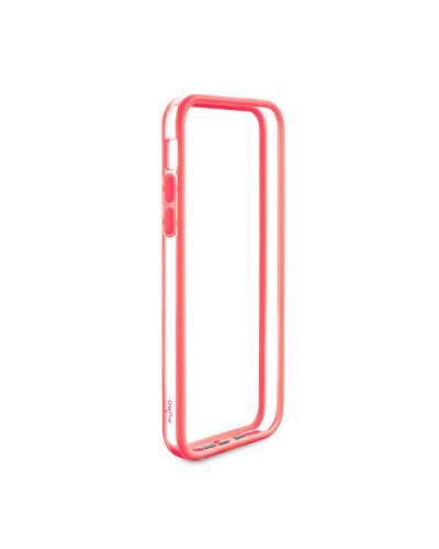 Etui do iPhone 5C Puro Bumper Frame - różowe - zdjęcie 3
