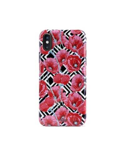 Etui do iPhone X/XS Puro Geo Flowers - zdjęcie 1