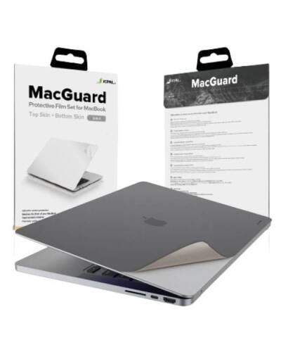 Folia do MacBook Pro 16 2021 JCPAL Top+ Bottom Space Gray - zdjęcie 2