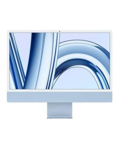 przód Apple iMac 24 M3 8/10 Core 16GB 512GB niebieski - zdjęcie 1