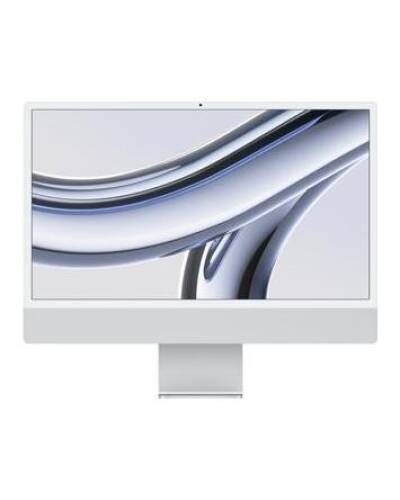 Apple iMac 24 M3 8/8 Core 8GB 256GB srebrny - zdjęcie 1