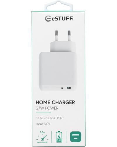 Ładowarka sieciowa eSTUFF Home Charger ES635010  - zdjęcie 2