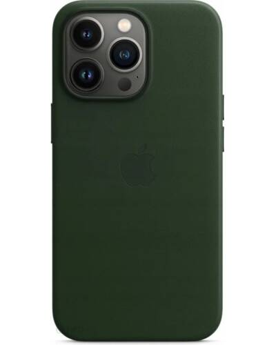 Etui do iPhone 13 Pro Max Apple Leather Case - Sequoia Green - zdjęcie 1