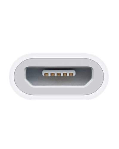 Przejściówka ze złącza Lightning na złącze micro-USB - zdjęcie 3