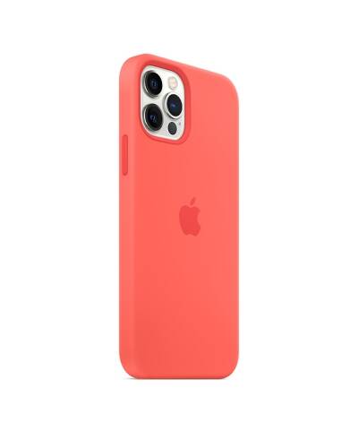 Etui do iPhone 12/12 Pro Apple Silicone Case z MagSafe - różowy cytrus - zdjęcie 8
