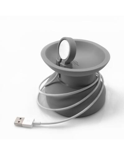 Podstawka do Apple Watch JCPAL MiX TM Charging Bowl - szara - zdjęcie 1