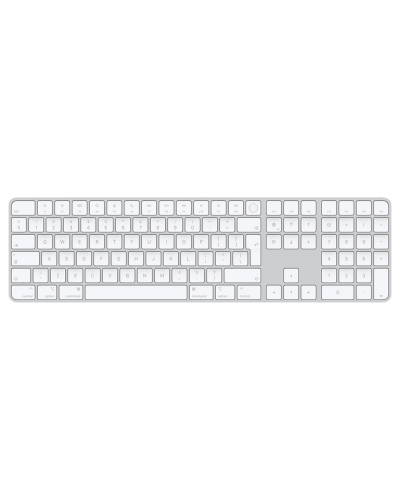 Klawiatura Apple Magic Keyboard z Touch ID Bezprzewodowa Biało-srebrna - zdjęcie 1