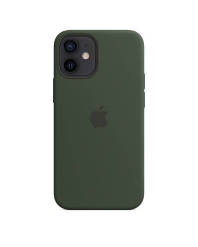 Etui do iPhone 12 mini Apple Silicone Case z MagSafe - cypryjska zieleń  - zdjęcie 5