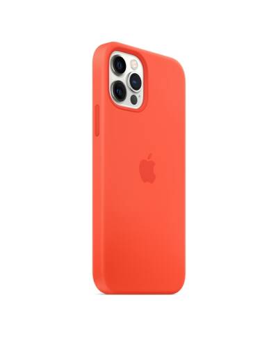 Etui do iPhone 12/12 Pro Apple Silicone Case z MagSafe - ele orange - zdjęcie 3