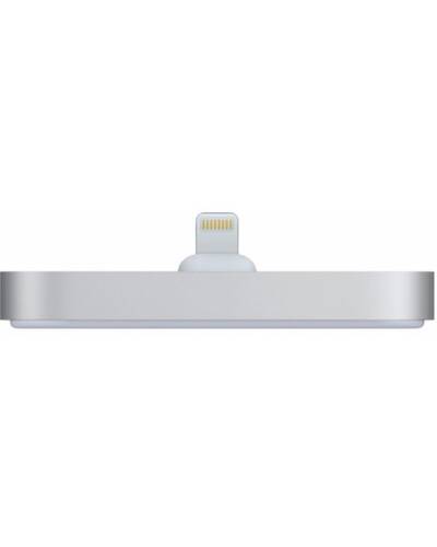 Apple iPhone Dock Lightning srebrna  - zdjęcie 1