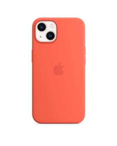 Etui do iPhone 13 Apple Silicone Case z MagSafe - nektarynka - zdjęcie 1